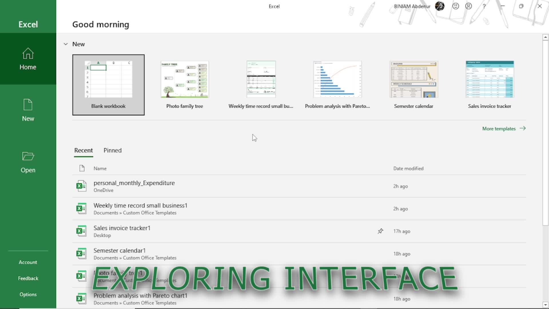 Exploring the interface